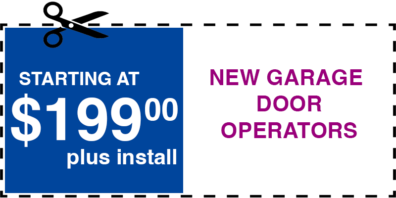 199 garage door operators College Point