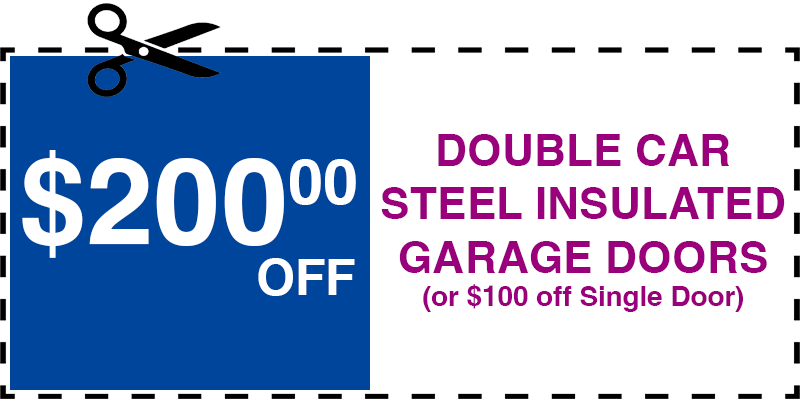 200 off garage door repair College Point