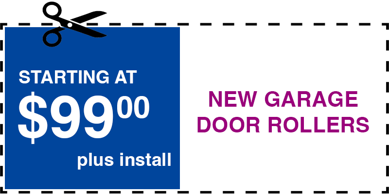 99 new garage door rollers College Point